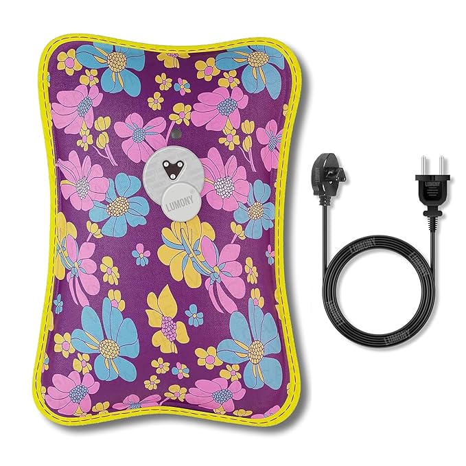 Heating Bag Gel hot Water Bag hot bags for pain relief hot water bags electric hot pack heat pad electric for pain relief electric heating pad for back pain Men & Women with Charging Cord (Multicolour)