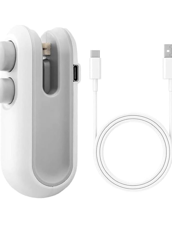 Rechargeable Mini Handheld Sealing Machine for Plastic Bags, Snacks & Craft Storage