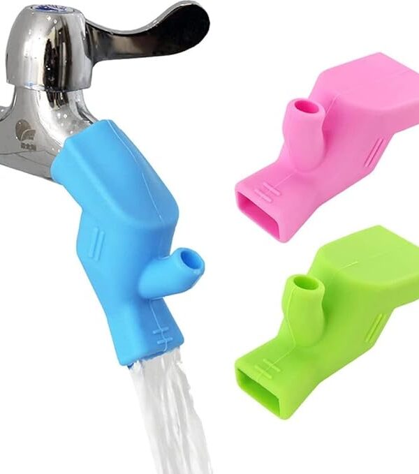 Flexible Silicone  Polished Faucet  Extension 3