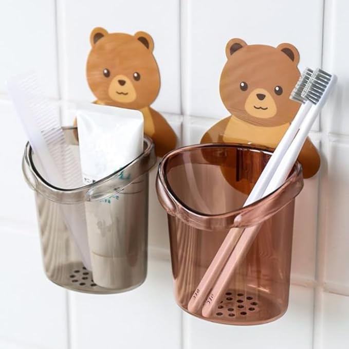TEDDY BEAR TOOTHBRUSH HOLDER 3