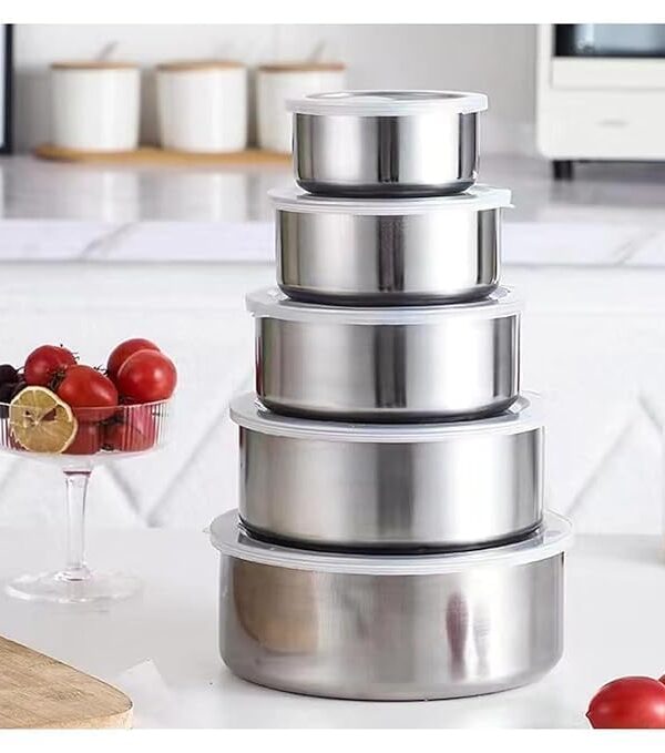pcs stainless  steel protect fresh  storage box