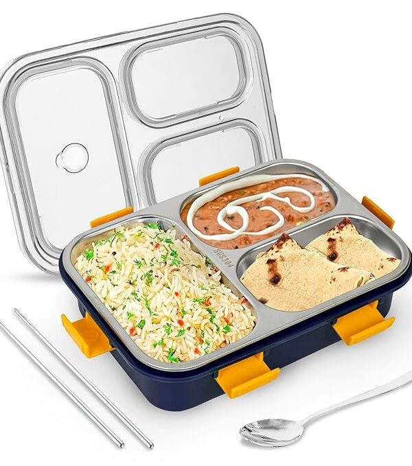 Compartment Steel Lunch Box