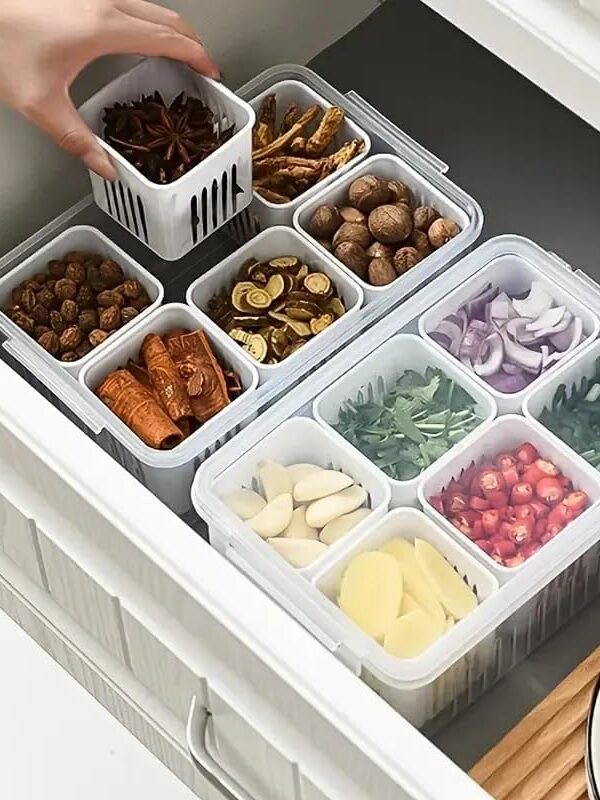 Grid fridge  Storage Organizer