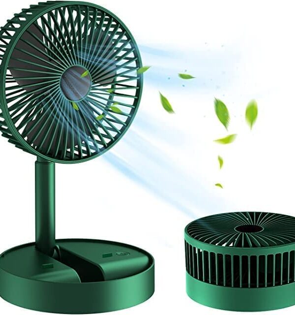 GREEN Mini Folding Fan