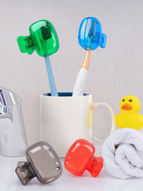 Travel Toothbrush Head Cover Pack of 6
