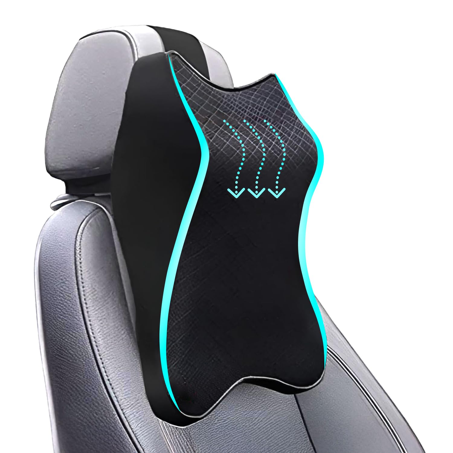 Memory Foam Car Headrest Pillow