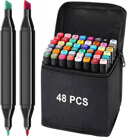 Color Pen 48 Pcs  Markers