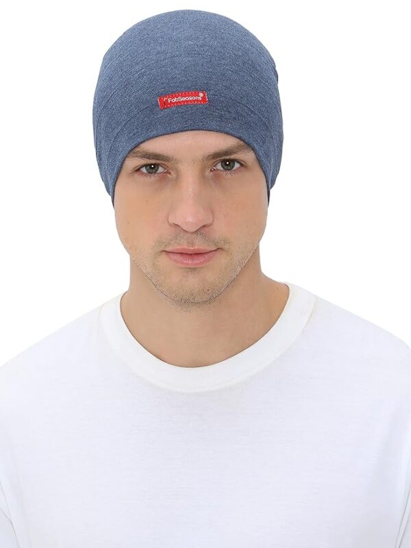 CoolWear Cotton Cap – Unisex (Blue)