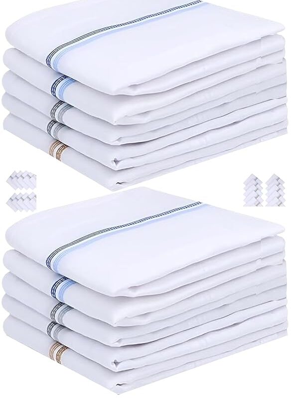 Classic Cotton Men’s Hanky Set (Pack of 10)